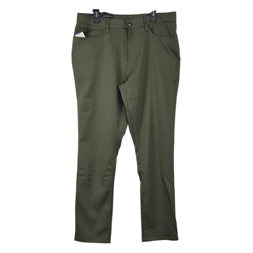 Polo Ralph Lauren Men's Pants Performance Straight Leg Stretch Green 36x32 (59)